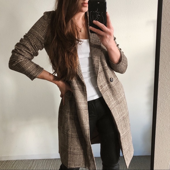 Season’s label Jackets & Blazers - Plaid Long Coat